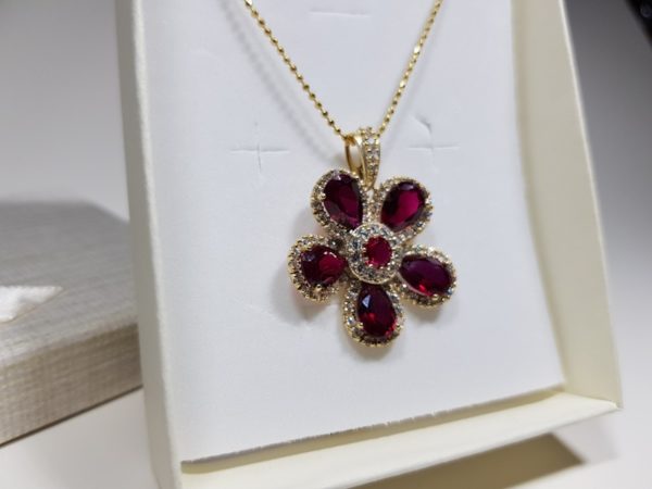 kolie me zircon kai asimi epixryso lavriostone N65