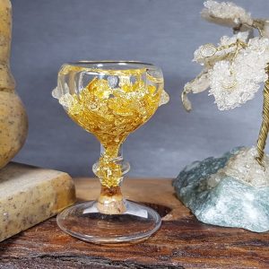 μπουκαλάκι χρυσού τρόπαιο lavriostone