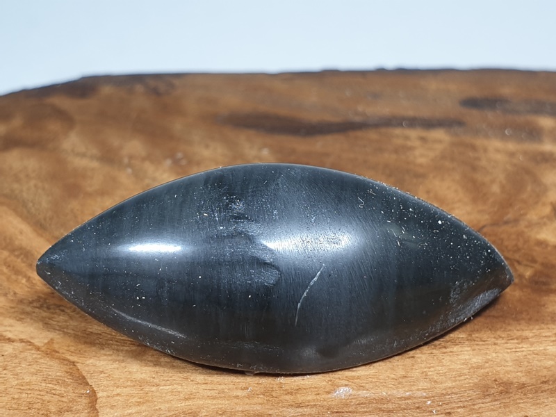 οψιδιανός καμπουσόν ελληνικός (obsidian cabochon) cab19 lavriostone