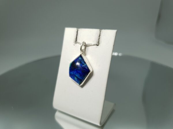 Μενταγιόν με αζουρίτη (azurite)-UC29 Lavriostone