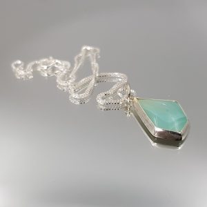 Μενταγιόν με σμιθσονίτη (smithsonite)-UC21 Lavriostone