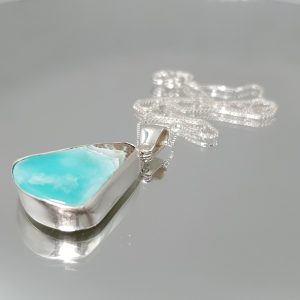 Μενταγιόν με σμιθσονίτη (smithsonite)-UC25 Lavriostone