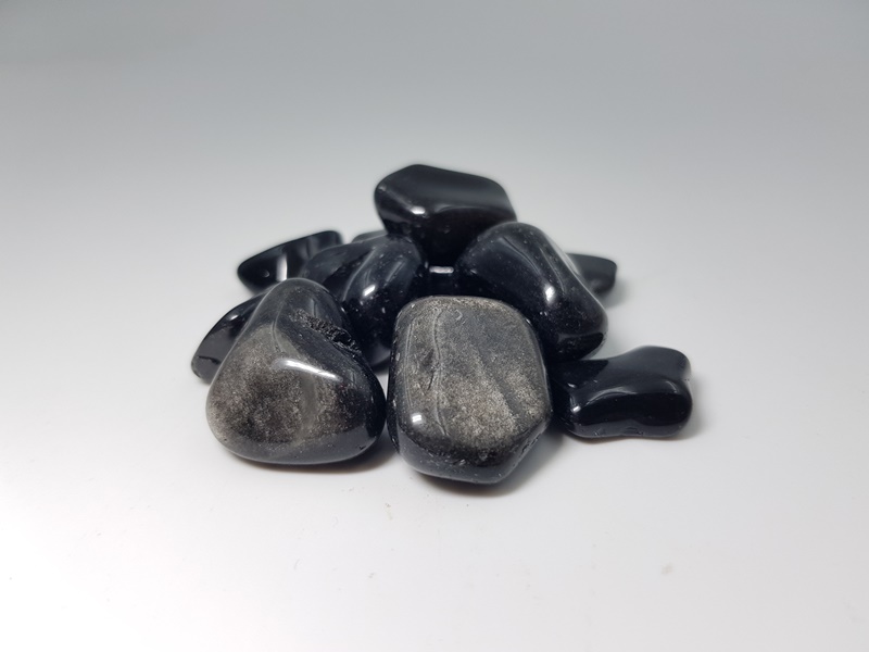 Οψιδιανός ασημένιος_Obsidian silver_CR123 Lavriostone