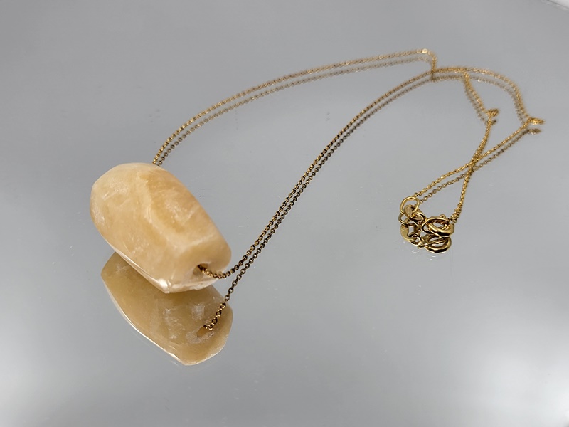 Κολιέ με Καλσίτη Calcite_N155 Lavriostone