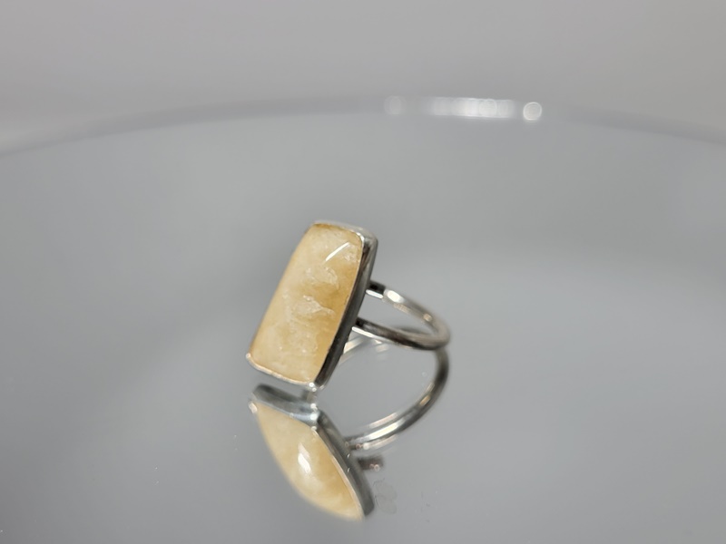 Χειροποίητο δαχτυλίδι με Καλσίτη_UC246 Lavriostone