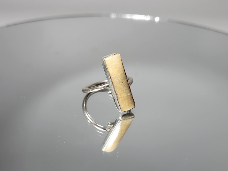 Χειροποίητο δαχτυλίδι με Καλσίτη_UC250 Lavriostone