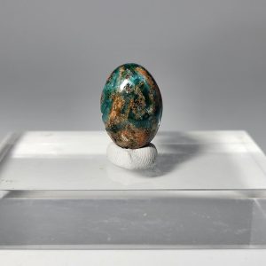 Cuprian Αδαμίτης cabochon_CAb168 Lavriostone