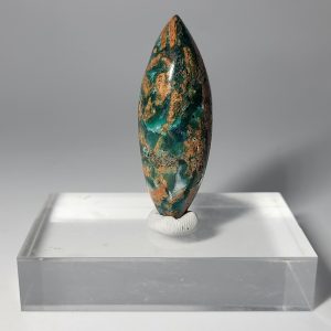 Cuprian Αδαμίτης cabochon_CAb170 Lavriostone