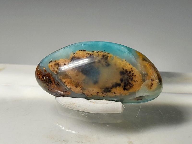 Σμιθσονίτης μπλέ cabochon_CAb89 Lavriostone