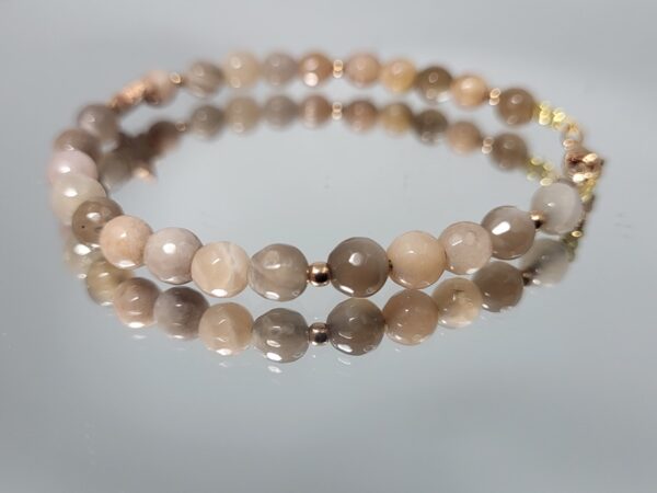 Βραχιόλι με sunstone  _B192 Lavriostone.
