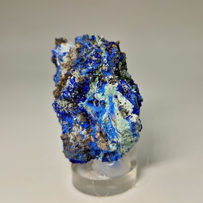 Αζουρίτης Μαλαχίτης_min2286 Διαστάσεις: 4*2.5*2.5 cm Βάρος: 30 gr Ένα εξαιρετικό δείγμα Αζουρίτη από το Λαύριο. Το ορυκτό φέρει εξαιρετικούς χρωματισμούς και κρυσταλλώσεις. Αυθεντικοί, γνήσιοι κρύσταλλοι και ορυκτά by Lavriostone