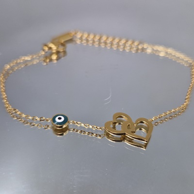 Βραχιόλι stainless steel_SB90 Lavriostone