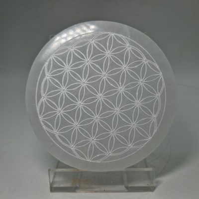 Δίσκος Σεληνίτη Selenite_PSEL13 Lavriostone
