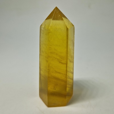 Point Fluorite yellow Φθορίτης κίτρινος _P343 Lavriostone