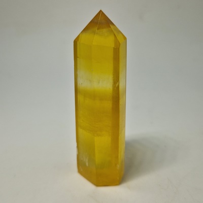 Point Fluorite yellow Φθορίτης κίτρινος _P345 Lavriostone
