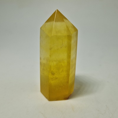 Point Fluorite yellow Φθορίτης κίτρινος _P346 Lavriostone