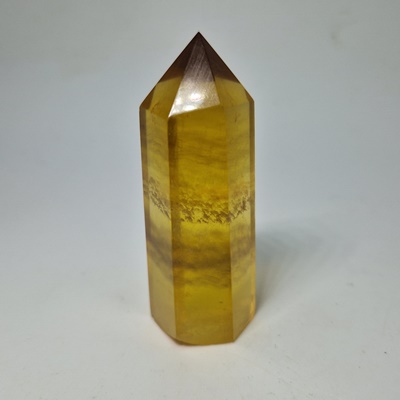 Point Fluorite yellow Φθορίτης κίτρινος _P351 Lavriostone