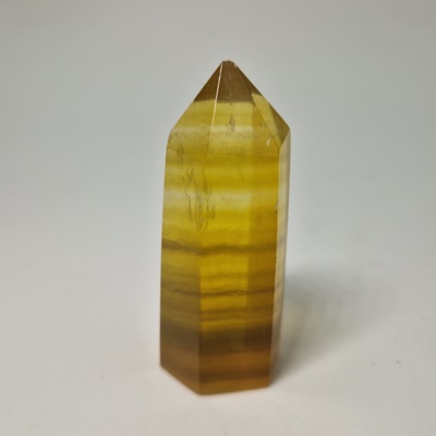 Point Fluorite yellow Φθορίτης κίτρινος _P353 Lavriostone