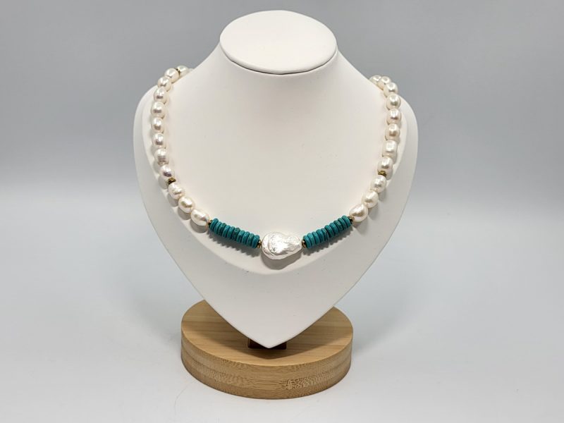 kolie-me-margaritaria-kai-haolite-N297-lavriostone