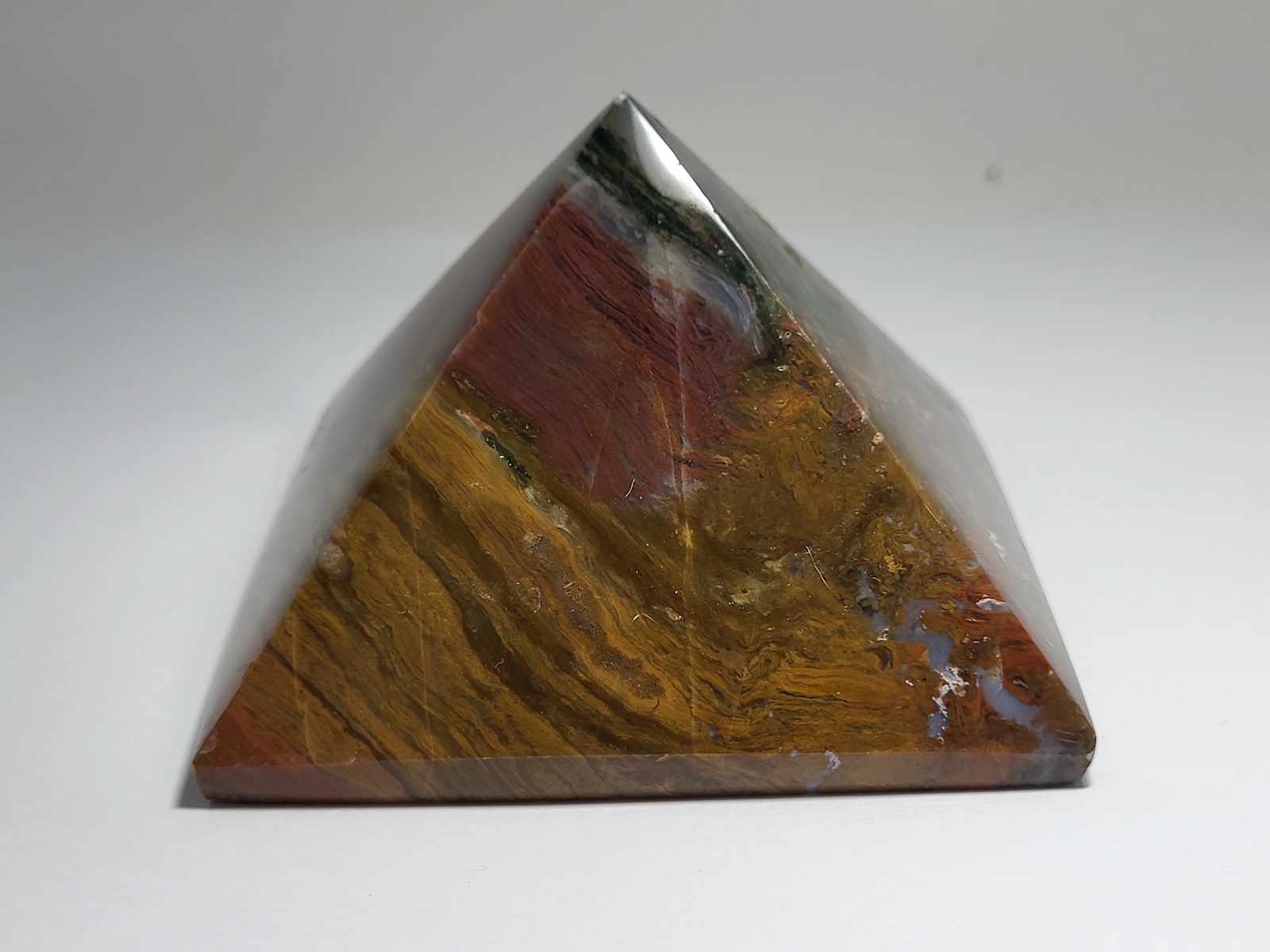 Pyramida Iaspis Picasso-Pyramid Jasper Picasso- Min3131 (5) Pyramida Iaspis Picasso-Pyramid Jasper Picasso- Min3131 (8)