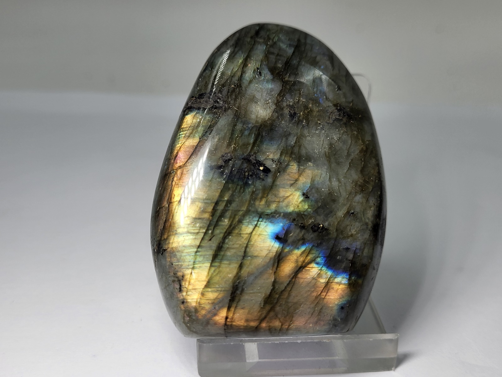 Rainbow Λαβραδορίτης-Rainbow Labradorite-Min3063 (1) Rainbow Λαβραδορίτης-Rainbow Labradorite-Min3063