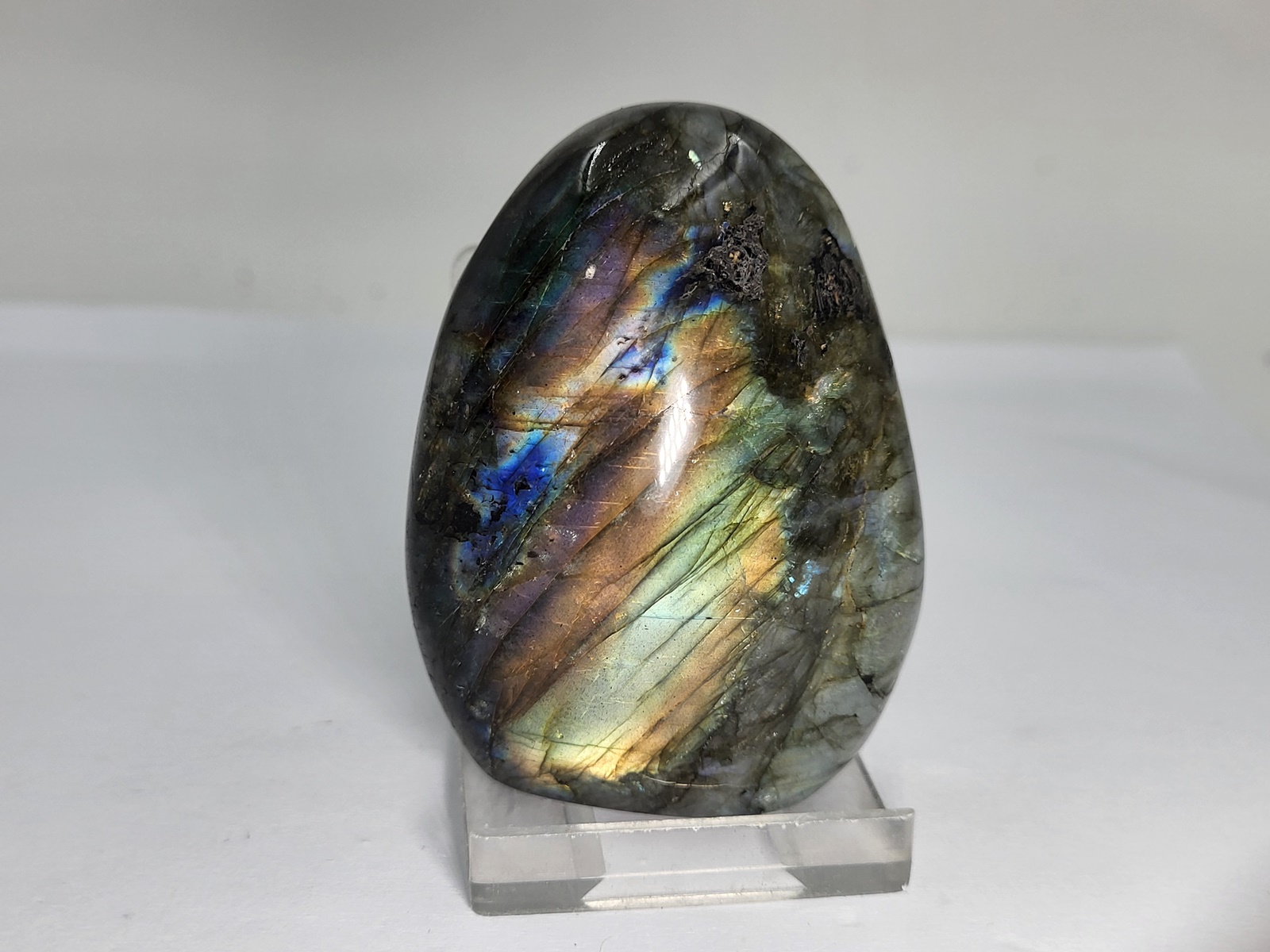 Rainbow Λαβραδορίτης-Rainbow Labradorite-Min3063 (2) Rainbow Λαβραδορίτης-Rainbow Labradorite-Min3063