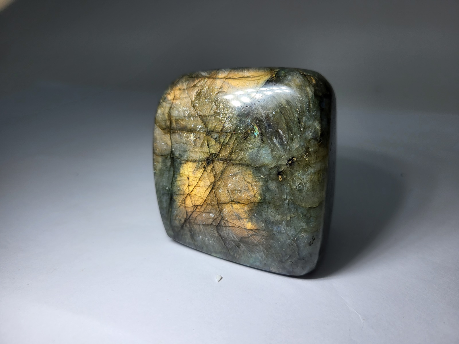 Rainbow Λαβραδορίτης-Rainbow Labradorite-Min3066 (2) Rainbow Λαβραδορίτης-Rainbow Labradorite-Min3066