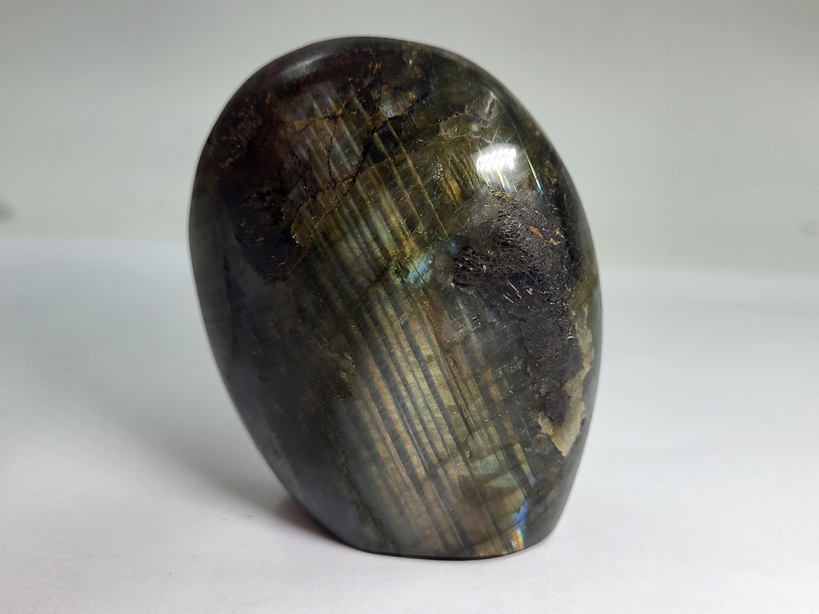 Rainbow Λαβραδορίτης-Rainbow Labradorite-Min3074 (4) Rainbow Λαβραδορίτης-Rainbow Labradorite-Min3074
